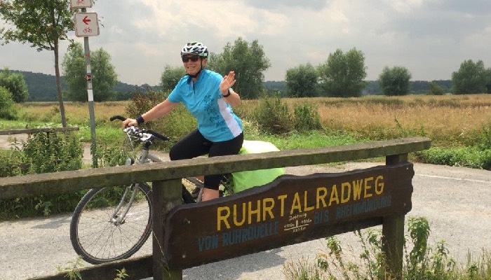 Bei Dellwig liegt die Hälfte der Strecke noch vor einem – oder besser: Sie ist schon geschafft. Foto: ranz Neuhäuser